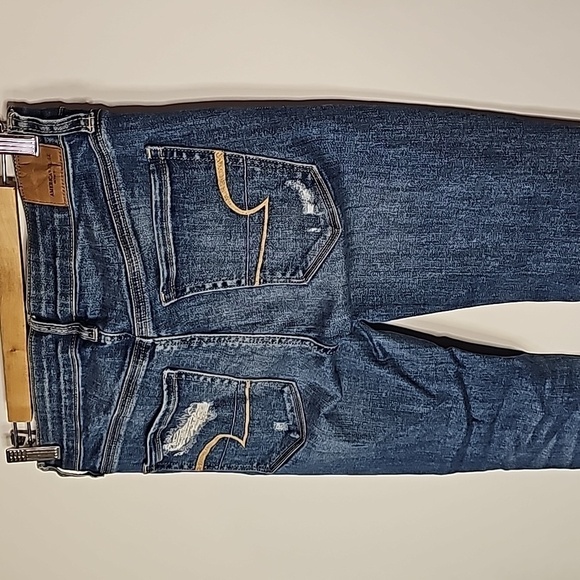 American Eagle super stretch size 4 high rise jeggings - Picture 4 of 8